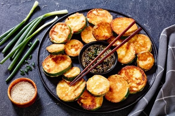 Galette de courgette à la coréenne