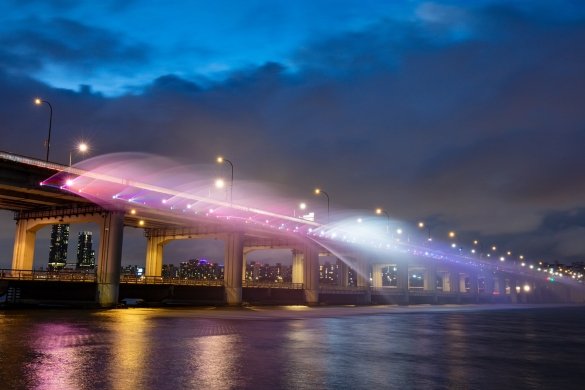 pont arc en ciel Banpo