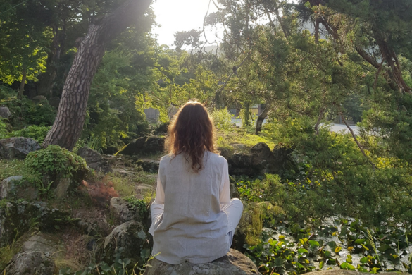 Meditation in nature