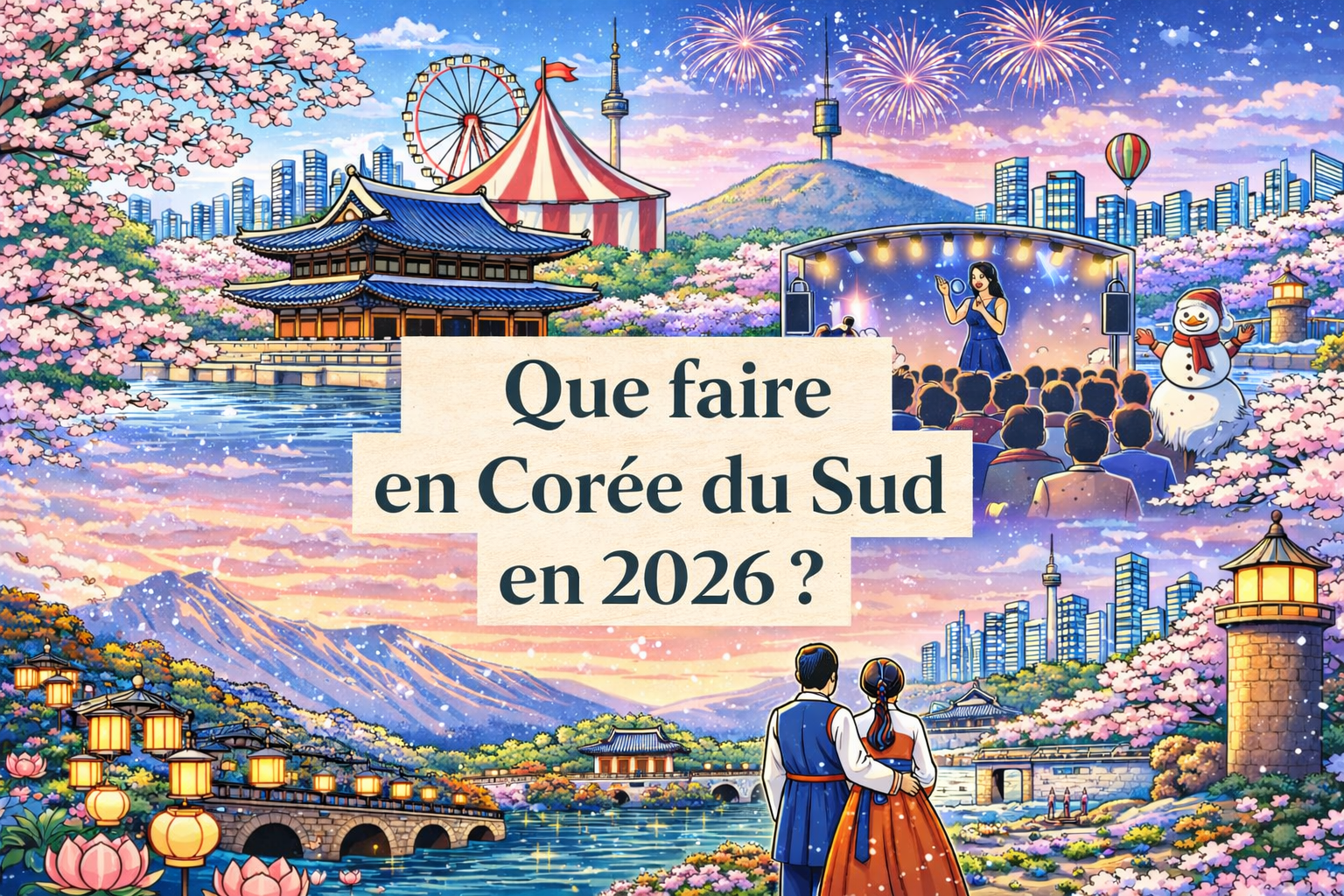 Que faire en Corée du Sud en 2026 ?