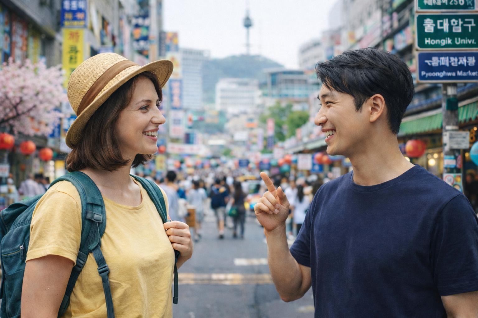 Voyager en Corée du Sud sans parler coréen : est-ce possible ?