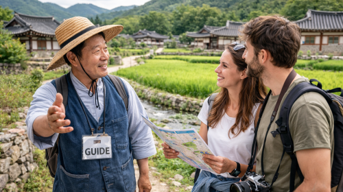 voyager en zone rurale est plus simple avec un guide