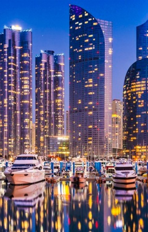 Tour en yacht à Busan