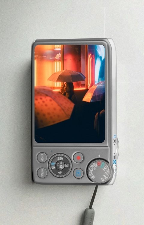 À travers l'objectif de nuit