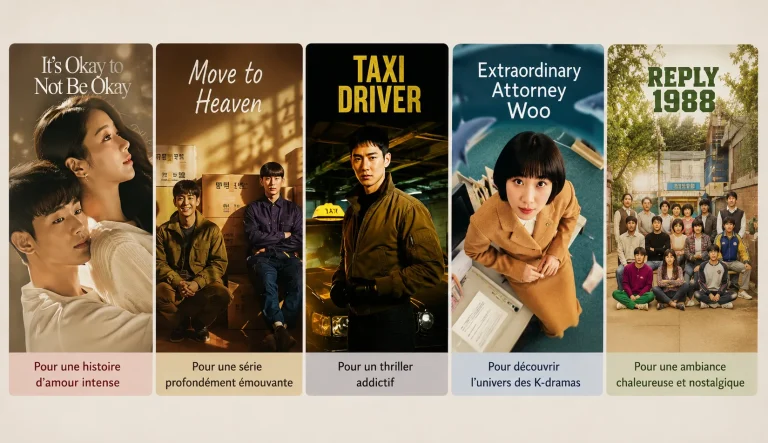 k-drama à voir pour débuter