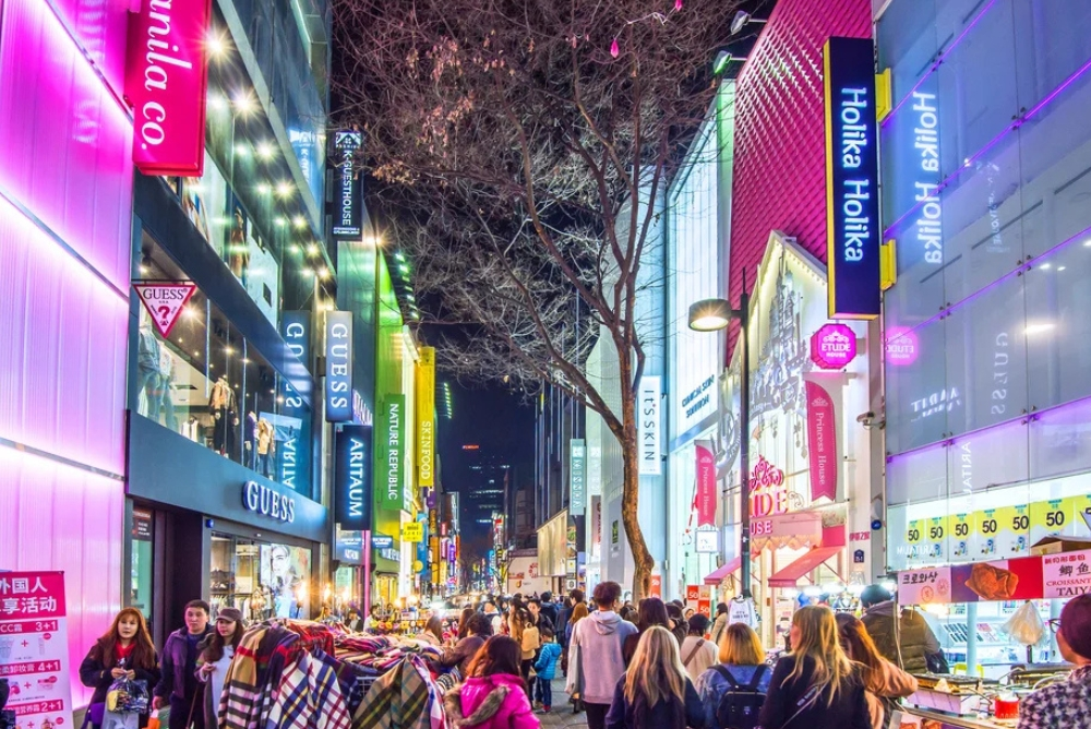 myeongdong nourriture street food
