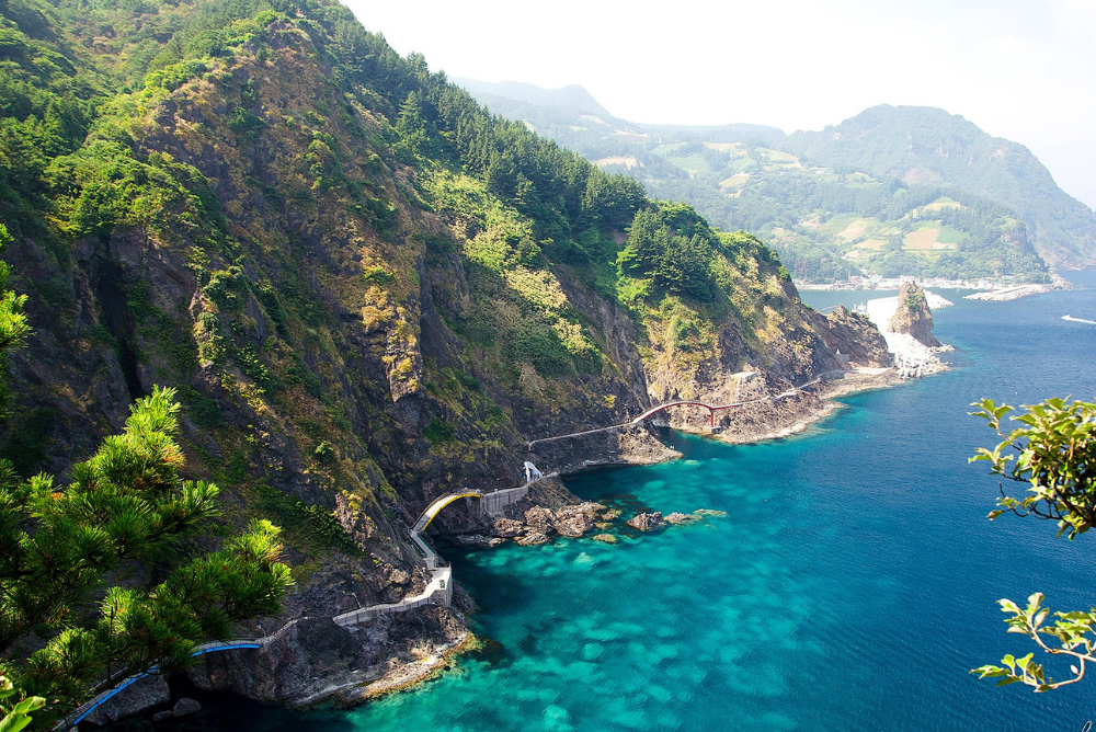 ulleungdo-cote-mer-turquoise-route-cotiere