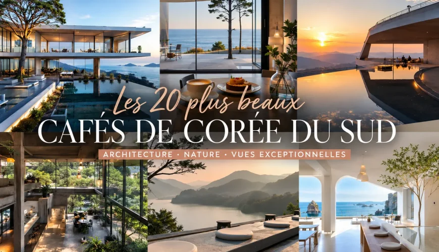 Les 20 plus beaux cafés de Corée du Sud : des chefs-d&rsquo;œuvre architecturaux à découvrir absolument