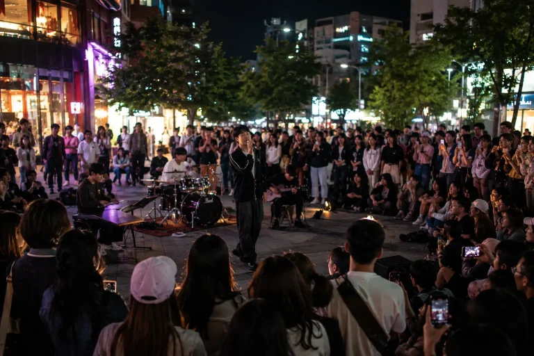 spectacle à Hongdae
