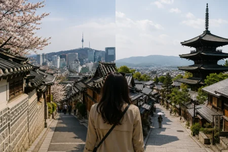 Corée du Sud ou Japon : quelle destination choisir pour votre prochain voyage ?