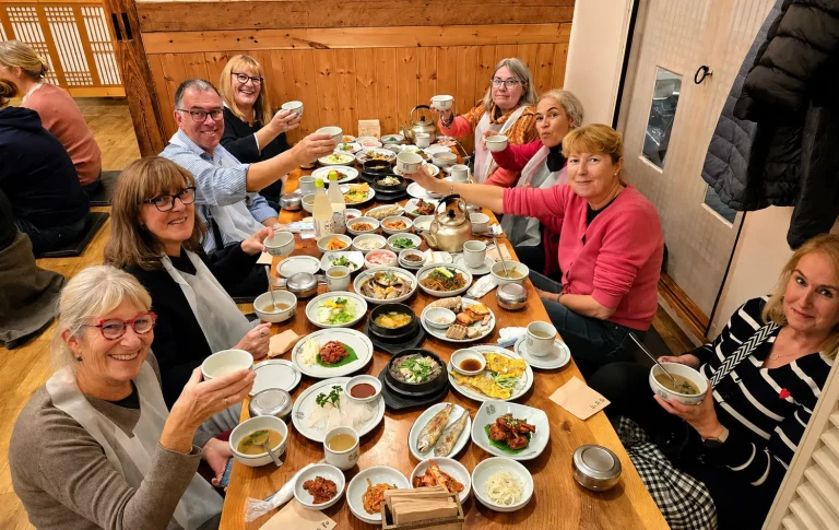 groupe Tour de Corée à Jeonju