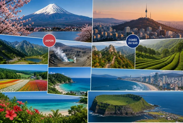 nature japon vs corée