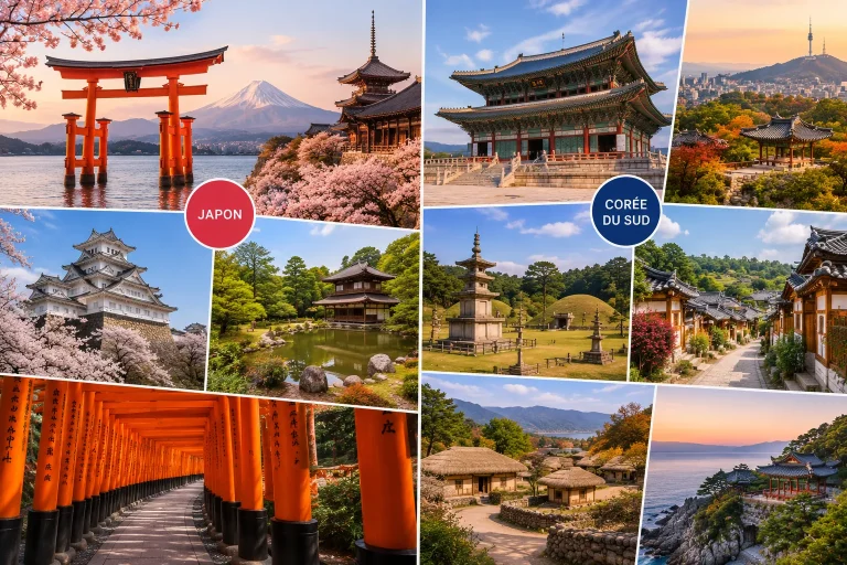 patrimoine japonais vs coréen