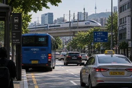 Se déplacer en Corée du Sud : train, bus, métro, taxi ou voiture ?